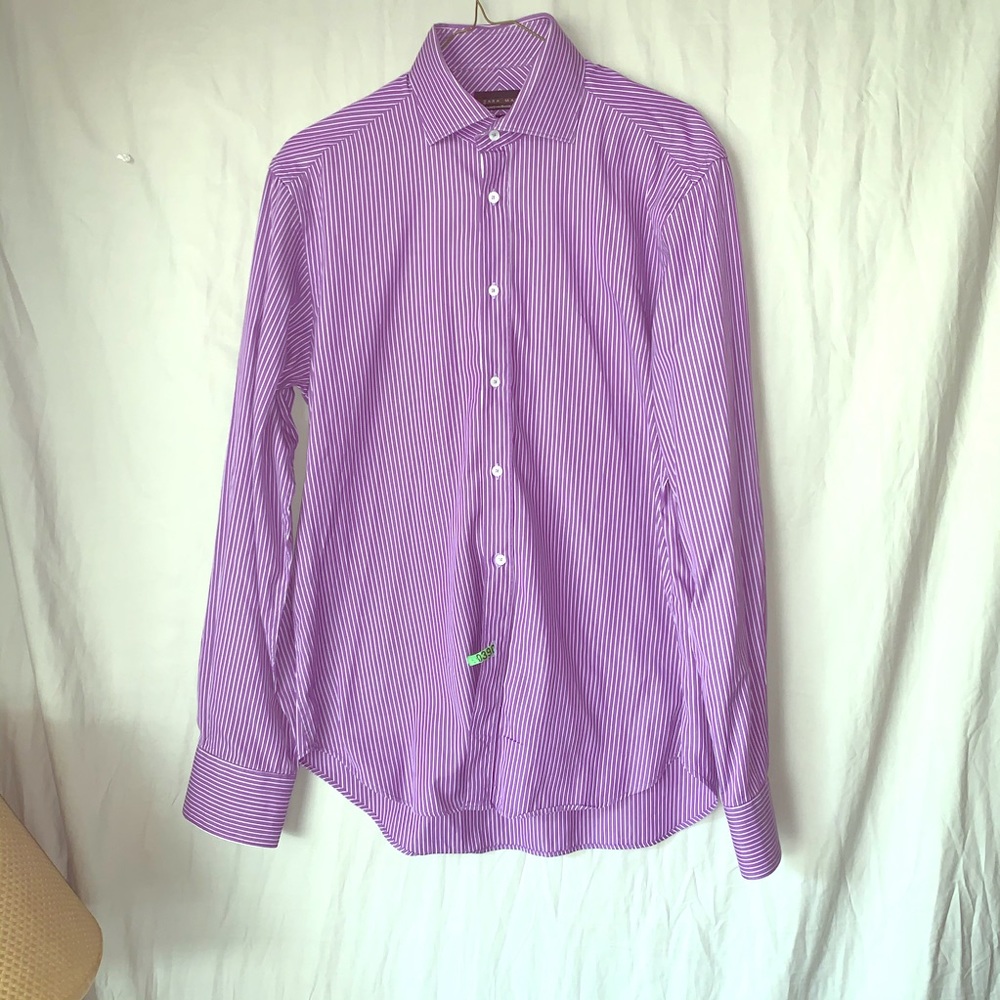 ZARA man long sleeve shirt super cool size 15/med